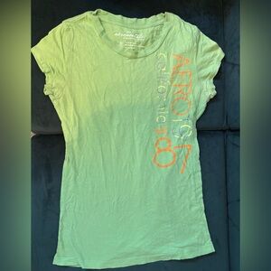 Aeropostale Lime Green California Tee